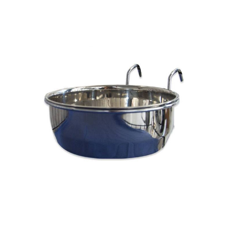 Chadog, Stainless steel bowl with hook holder 950 ml