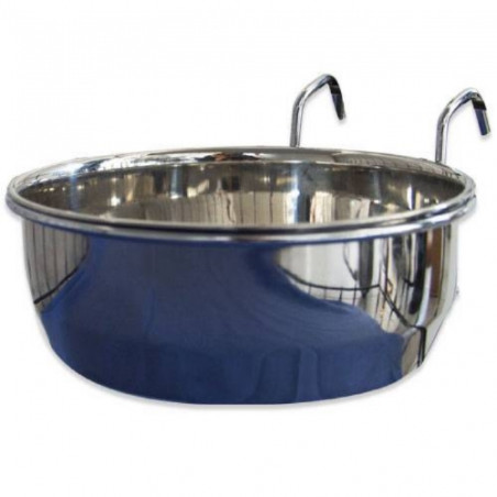 Chadog, Stainless steel bowl with hook support 950 ml