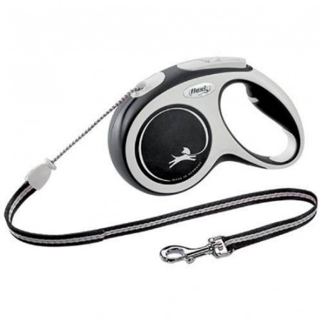 Chadog, Laisse Flexi New Comfort Sangle noire