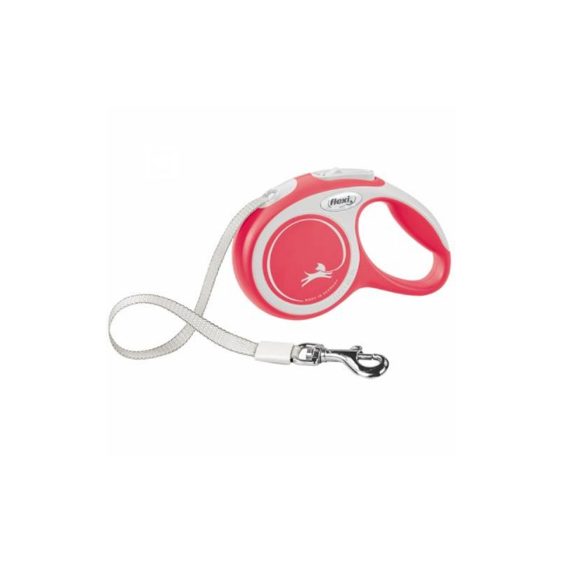 Chadog, Flexi Leash New Comfort Strap red