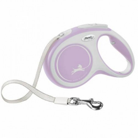 Chadog, neue Comfort Flexi Leine Pink Strap