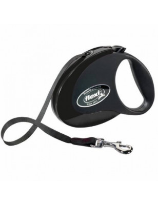 Chadog, Black Flexi Style Strap Leash