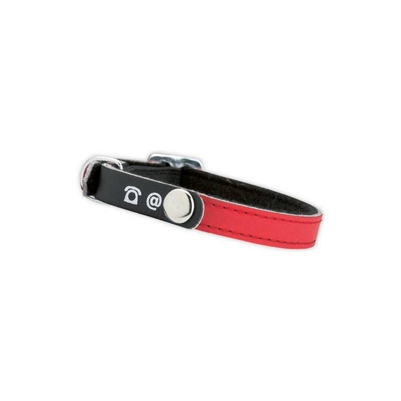 Doogy, Cat collar with red address Doogy, Cat collar with red address