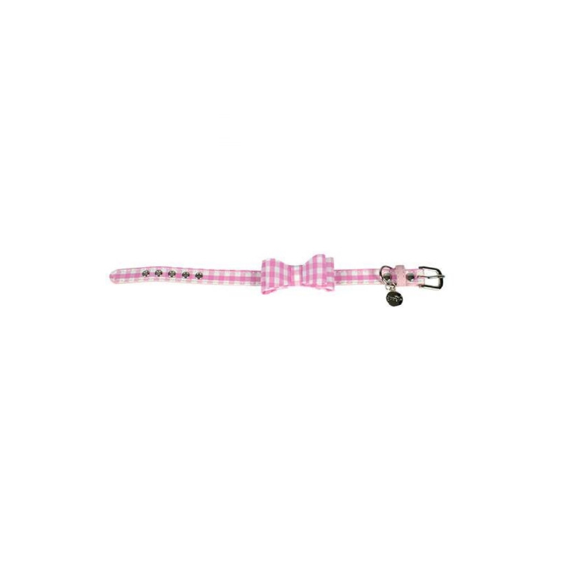 Doogy, Doogy, Collar Vichy Rosa