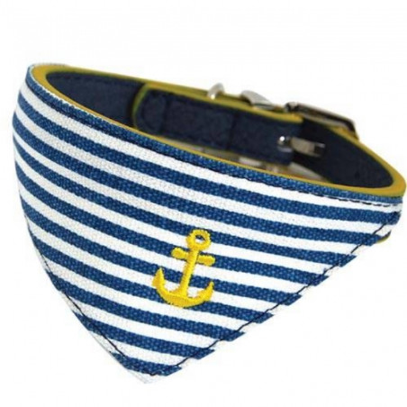 Doogy, collare Doogy da marinaio blu