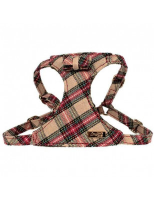 Doogy, pettorina scozzese beige