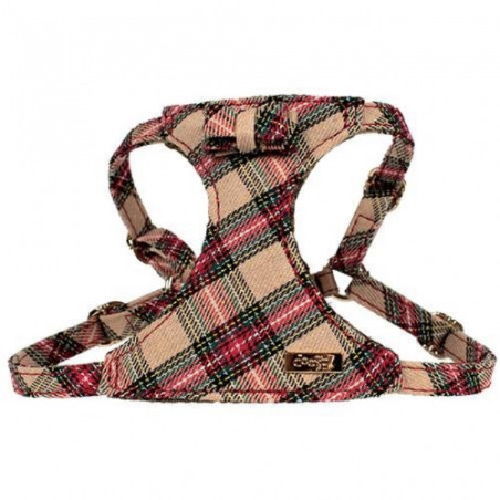 Doogy, pettorina scozzese beige