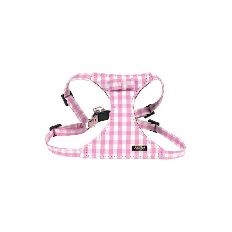 Doogy, Pettorina a quadretti rosa Doogy, Pettorina a quadretti rosa