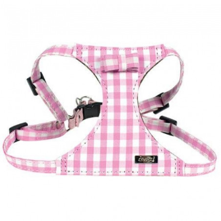 Doogy, rosa Gingham-Geschirr