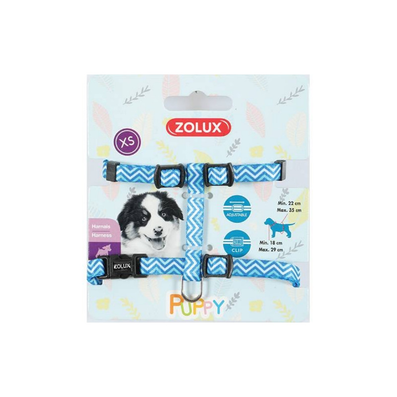 Zolux, Puppy Pixie Blue Puppy Harness