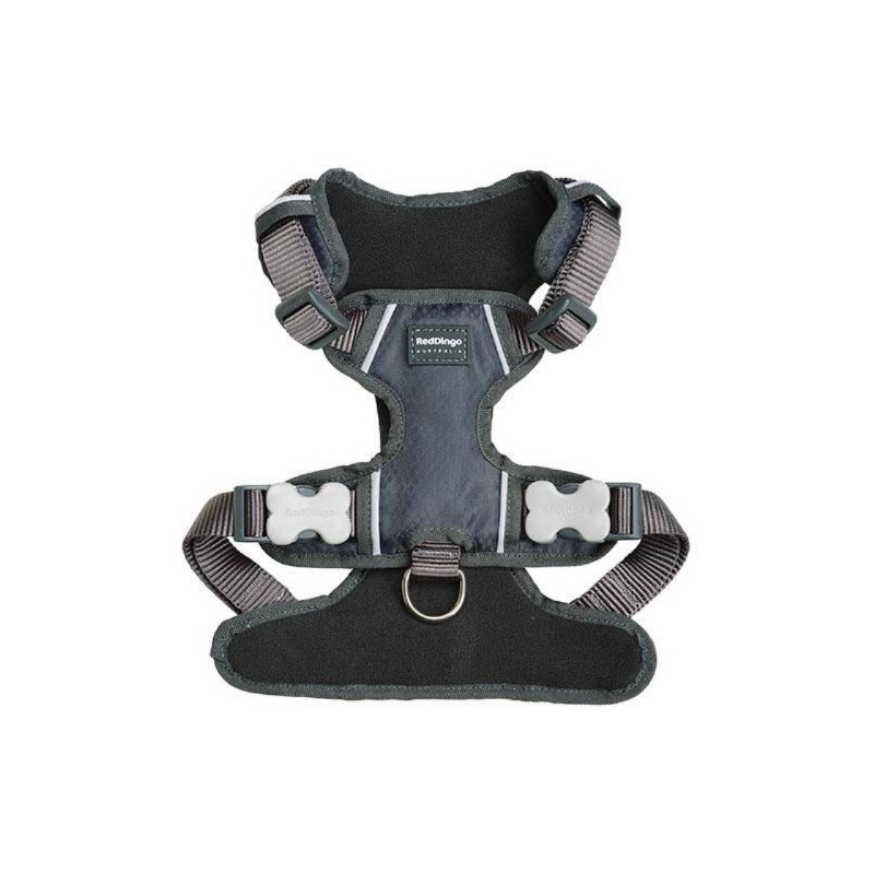 Red Dingo, Red Dingo Padded Harness Gray Red Dingo, Red Dingo Padded Harness Gray