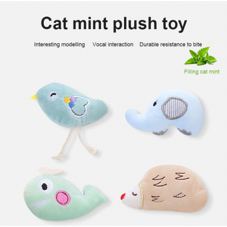 Cat doudou menthe