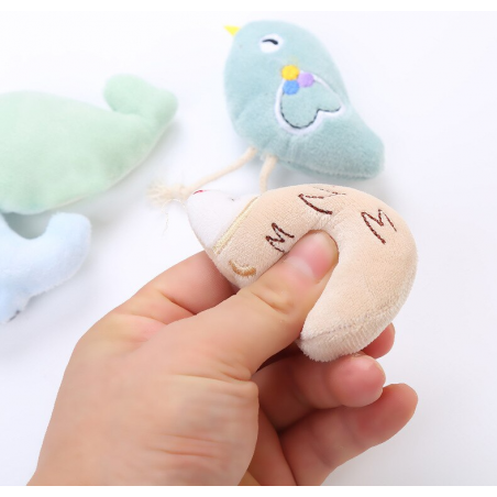 Cat comforter mint