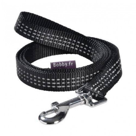 Bobby, sichere schwarze Leine