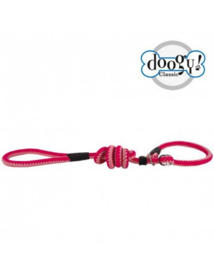 Doogy, Laisse lasso corde fluo rose et fuchsia