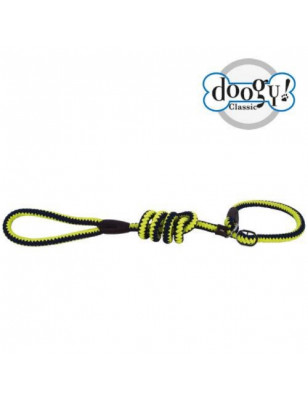 Doogy, Neon yellow and blue rope lasso leash