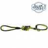 Doogy, Neon yellow and blue rope lasso leash