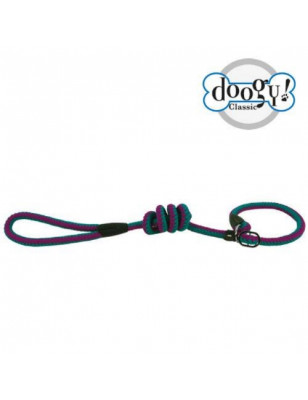 Doogy, Neon turquoise and purple rope lasso leash