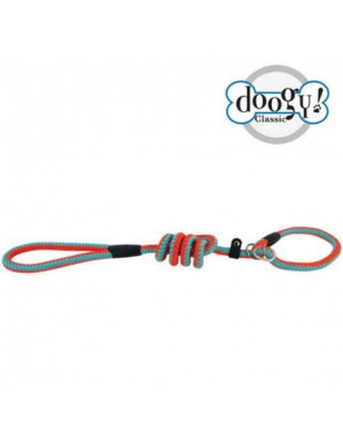 Doogy, Neon orange and blue rope lasso leash