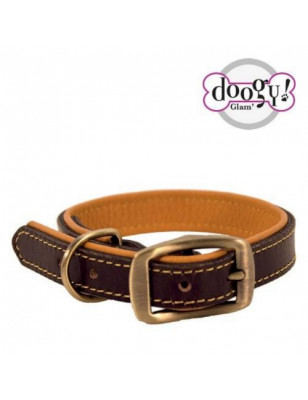 Doogy, Doogy, Cognac Leather Collar