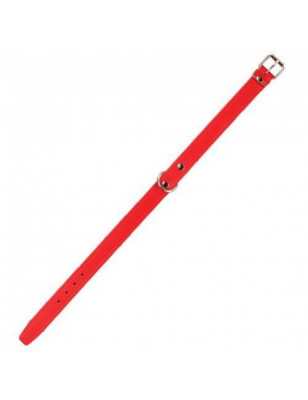 Chadog, Collar de cuero de amazon rojo