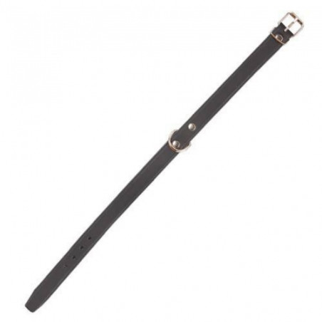 Chadog, Collier Cuir Amazone Noir