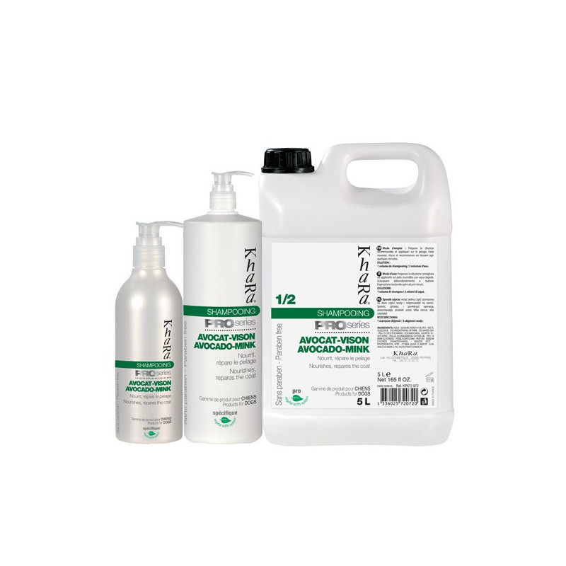 Shampooing avocat vison Khara Shampooing avocat vison Khara