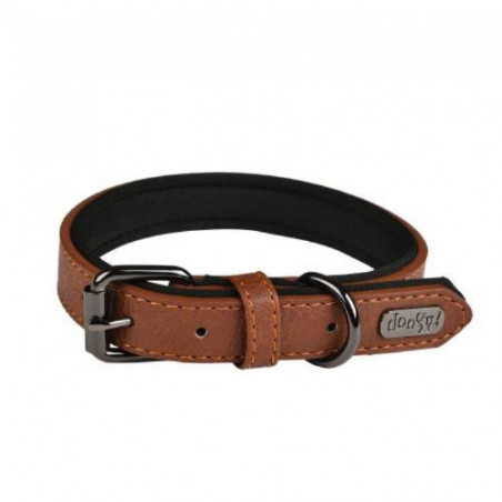 Doogy, Collier Simili Basics Marron