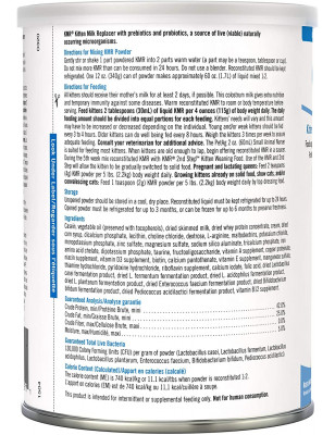 Lait maternisé PetAg, KMR Powder, 340 G