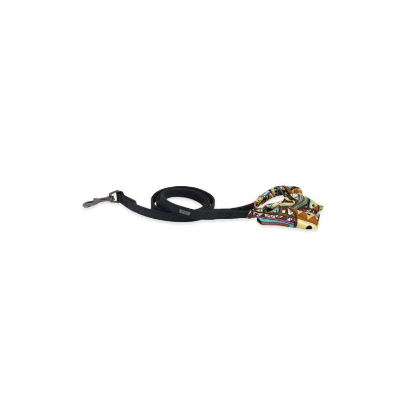 Doogy, Black Leash Scarf Doogy, Black Leash Scarf