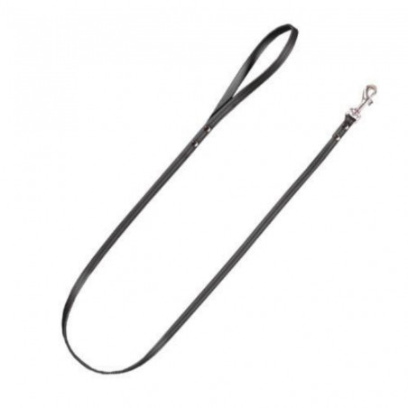 Chadog, Laisse Cuir Amazone Noir
