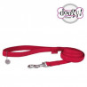Doogy, Single leash Mc Leather red