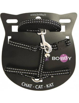 Chadog, Harness and leash kit Safe black