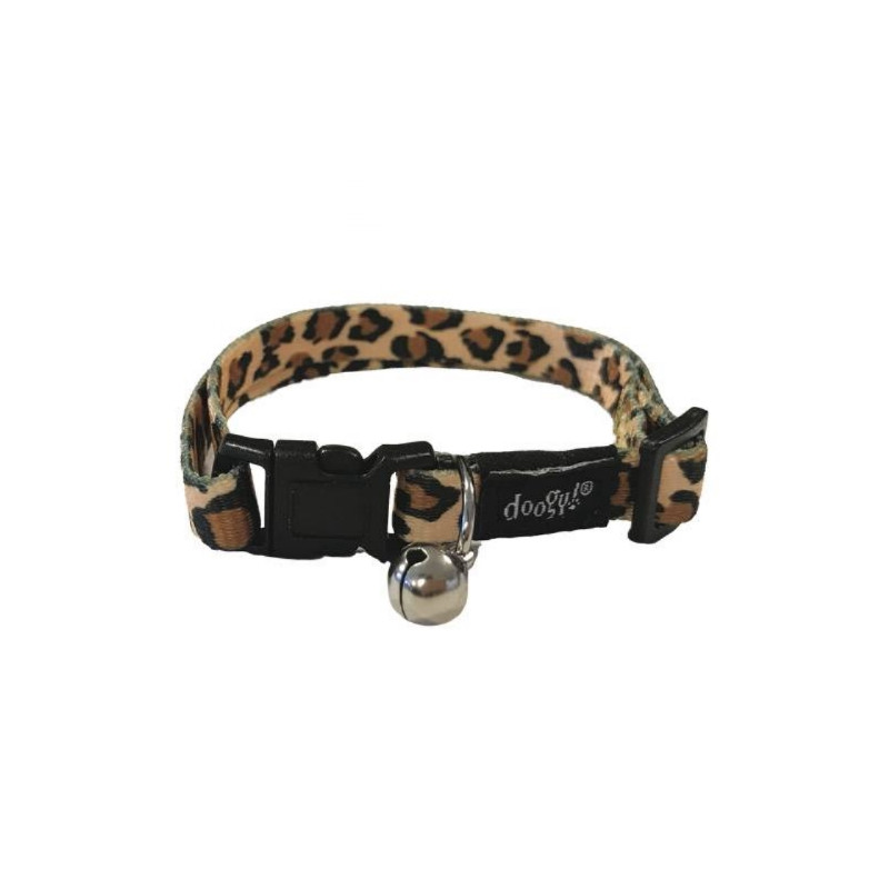 Doogy, Collare leopardato fantasia per gatto Doogy