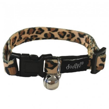 Doogy, Collare leopardato fantasia per gatto Doogy