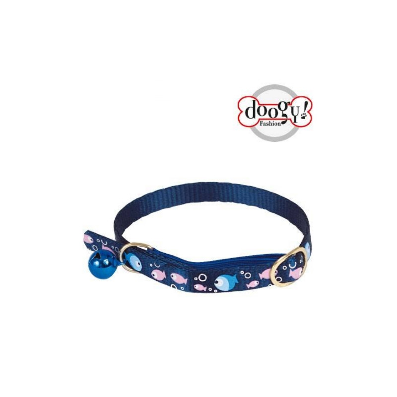 Doogy, Collana pesce gatto blu