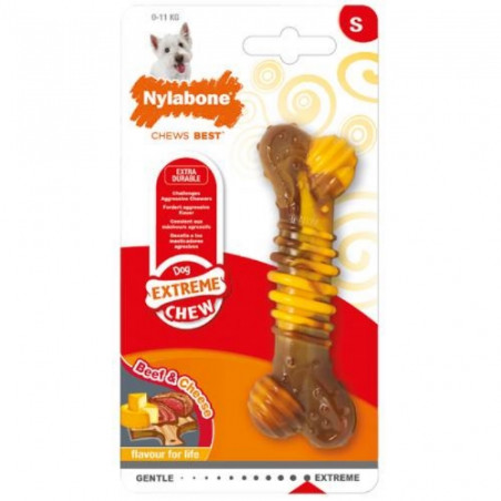 Nylabone Xtrem Chew Strukturierter Knochen
