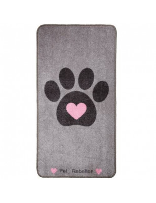 Divers, Tapis d'Entrée Gris XL coeur