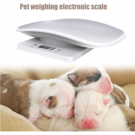 Balanza electrónica para animales recién nacidos