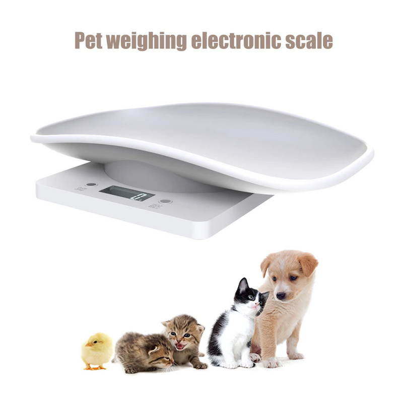 Balanza electrónica para animales recién nacidos