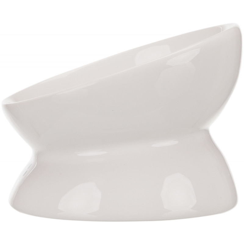 Raised ceramic bowl