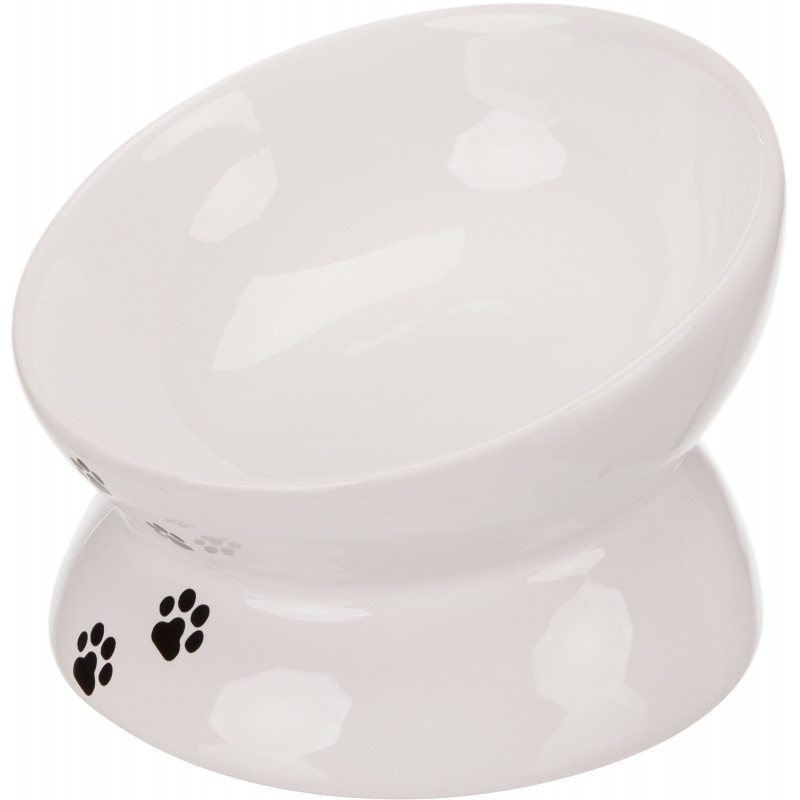 Raised ceramic bowl