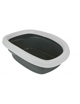 Carlo litter box, with rim