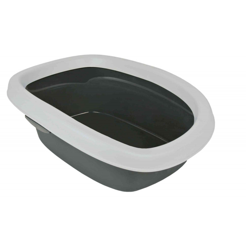 Carlo litter box, with rim