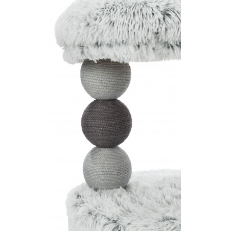Harvey Cat Tree – Cozy Bed & Jute Scratching Posts