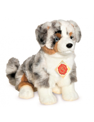 Hermann Teddy Original Sitting Australian Shepherd Soft Toy