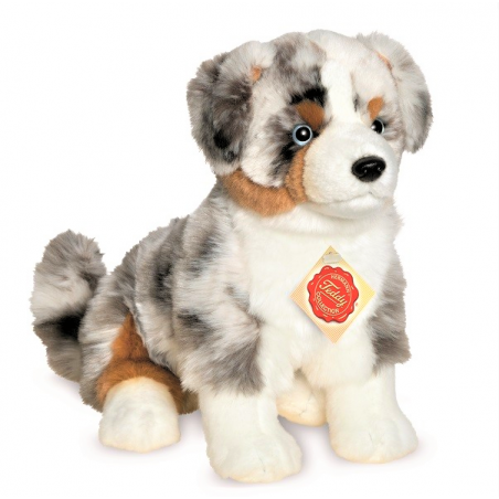 Hermann Teddy Peluche Pastore Australiano Seduto Originale