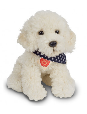 Peluche original Hermann Teddy Poodle - Alta calidad, 28 cm