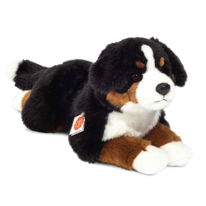 Peluche di cane da montagna bernese della collezione Hermann Teddy.