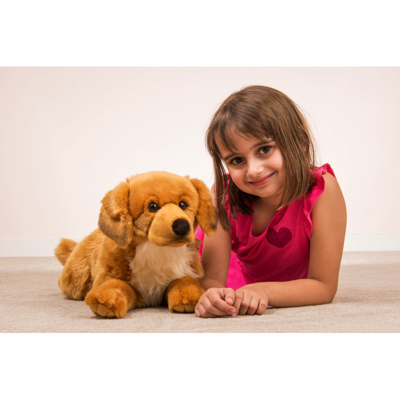 Hermann Teddy Original Sand Golden Retriever Kuscheltier